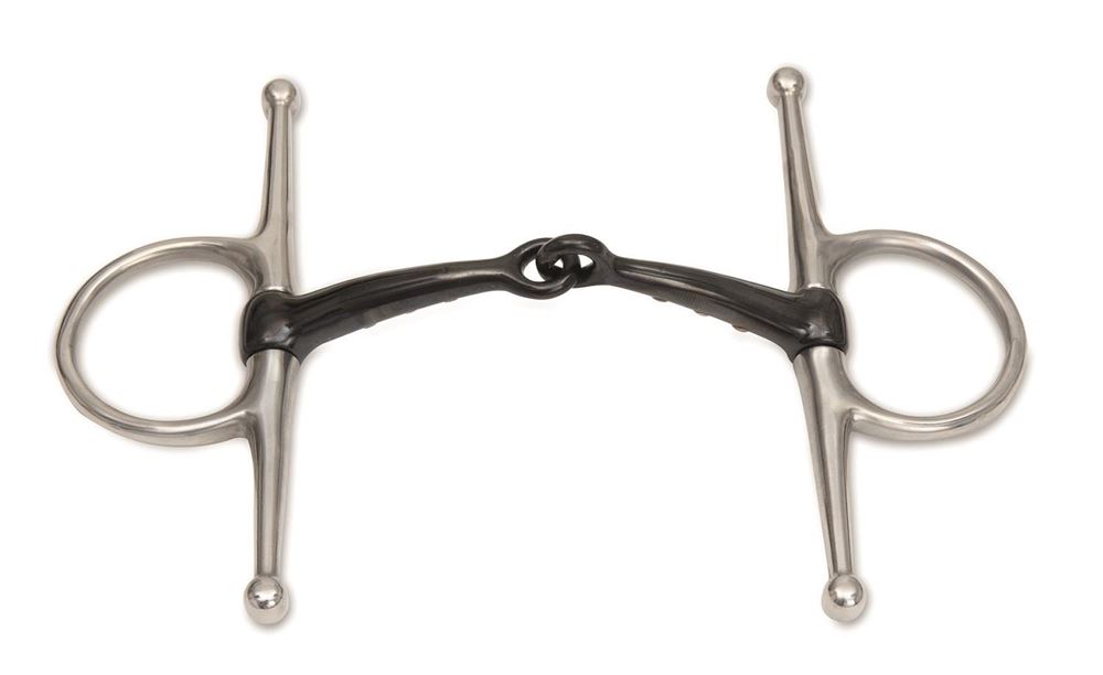 Shires Full Cheek Snaffle with Sweet Iron Mouth