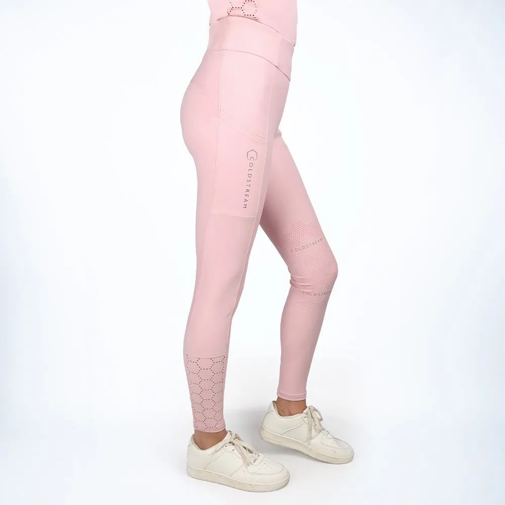 Coldstream Cranshaws Riding Tights (Blush Pink)