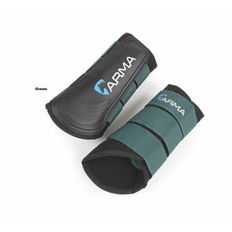Shires ARMA Neoprene Brushing Boots (Green)