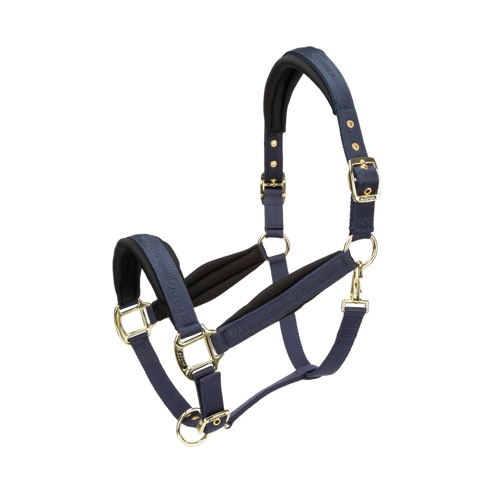 Shires Arma Padded Headcollar (Navy)