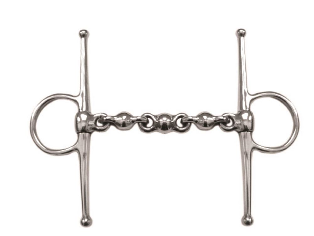 Shires Full Cheek Bit with Waterford Mouth