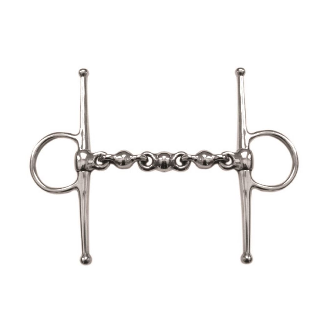 Shires Full Cheek Bit with Waterford Mouth