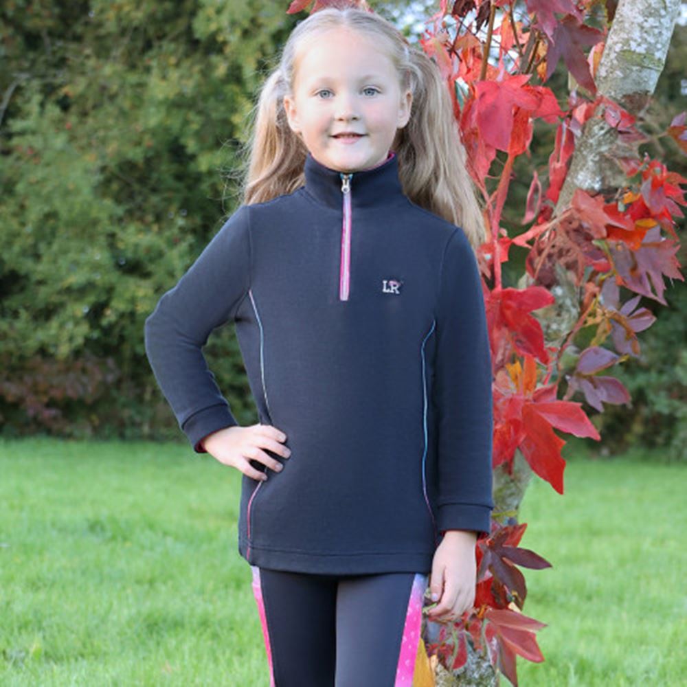 Dazzling Diamond Sweatshirt by Little Rider (Navy)