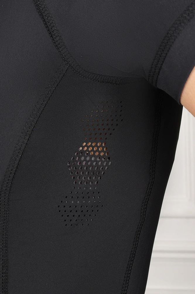 Coldstream Midlem Short Sleeve Base Layer (Black)