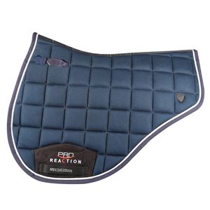 Pro Reaction 3D Mesh Close Contact Saddle Pad by Hy Equestrian (Navy)