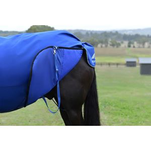 Weatherbeeta Comfitec Essential Turnout Standard Neck - 220g (Cobalt/Black)