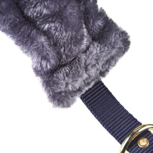 Shires Arma Fleece Lined Lunge Cavesson (Navy)