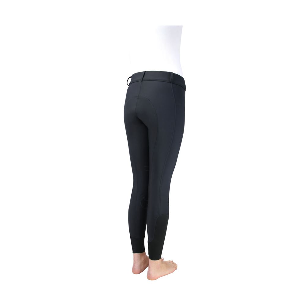 Hy Equestrian Glacial Softshell Riding Tights (Black)