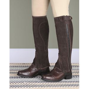 Shires Moretta Suede Half Chaps Adults
