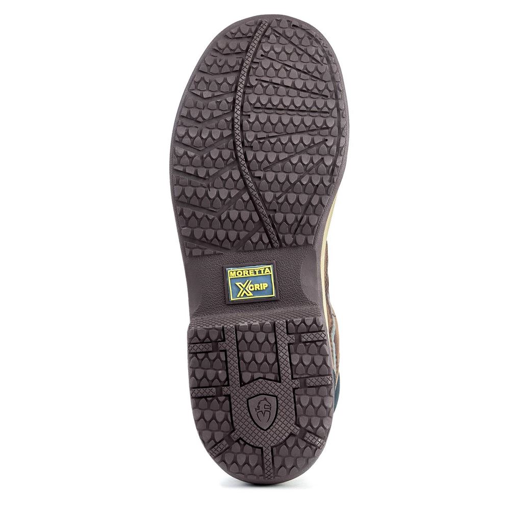 Shires Moretta Voltana Long XGRIP Boots (Brown)