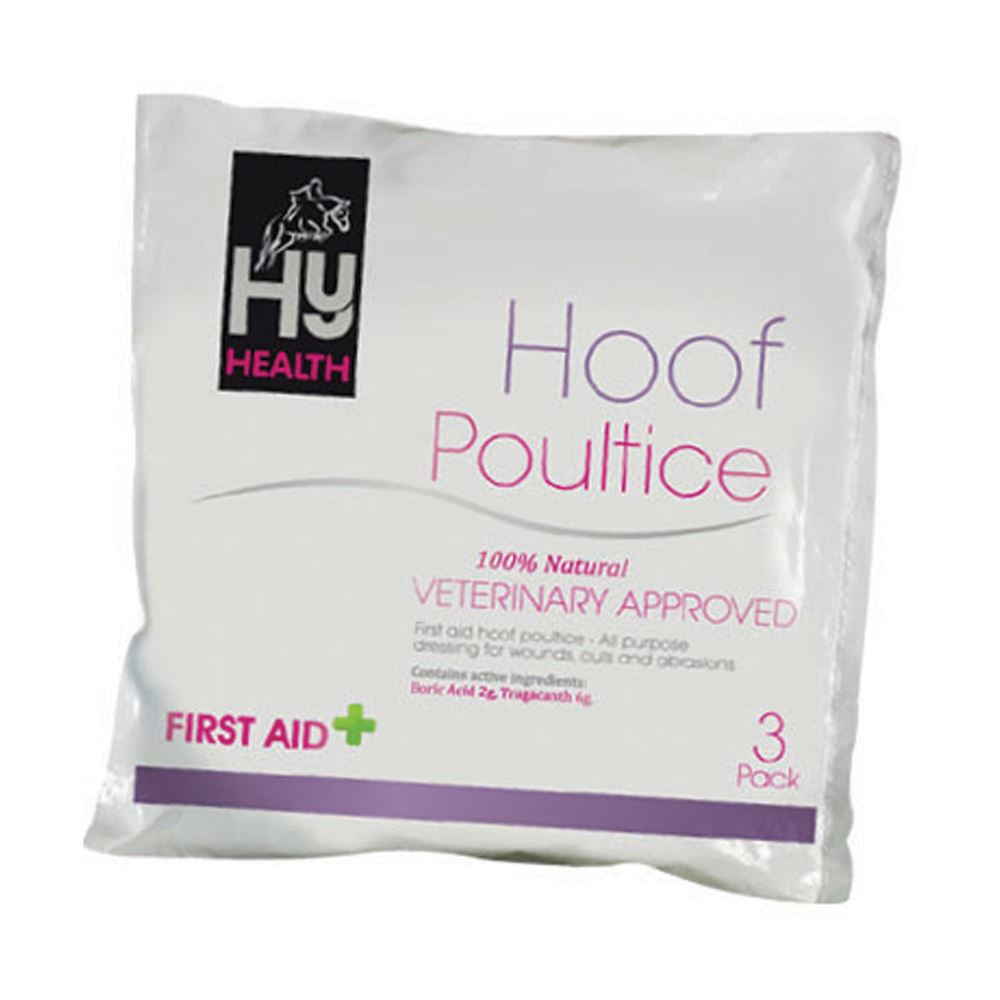 HyHEALTH Hoof Poultice - Hoof Shaped (Pack of 3)