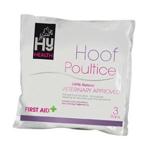 HyHEALTH Hoof Poultice - Hoof Shaped (Pack of 3)
