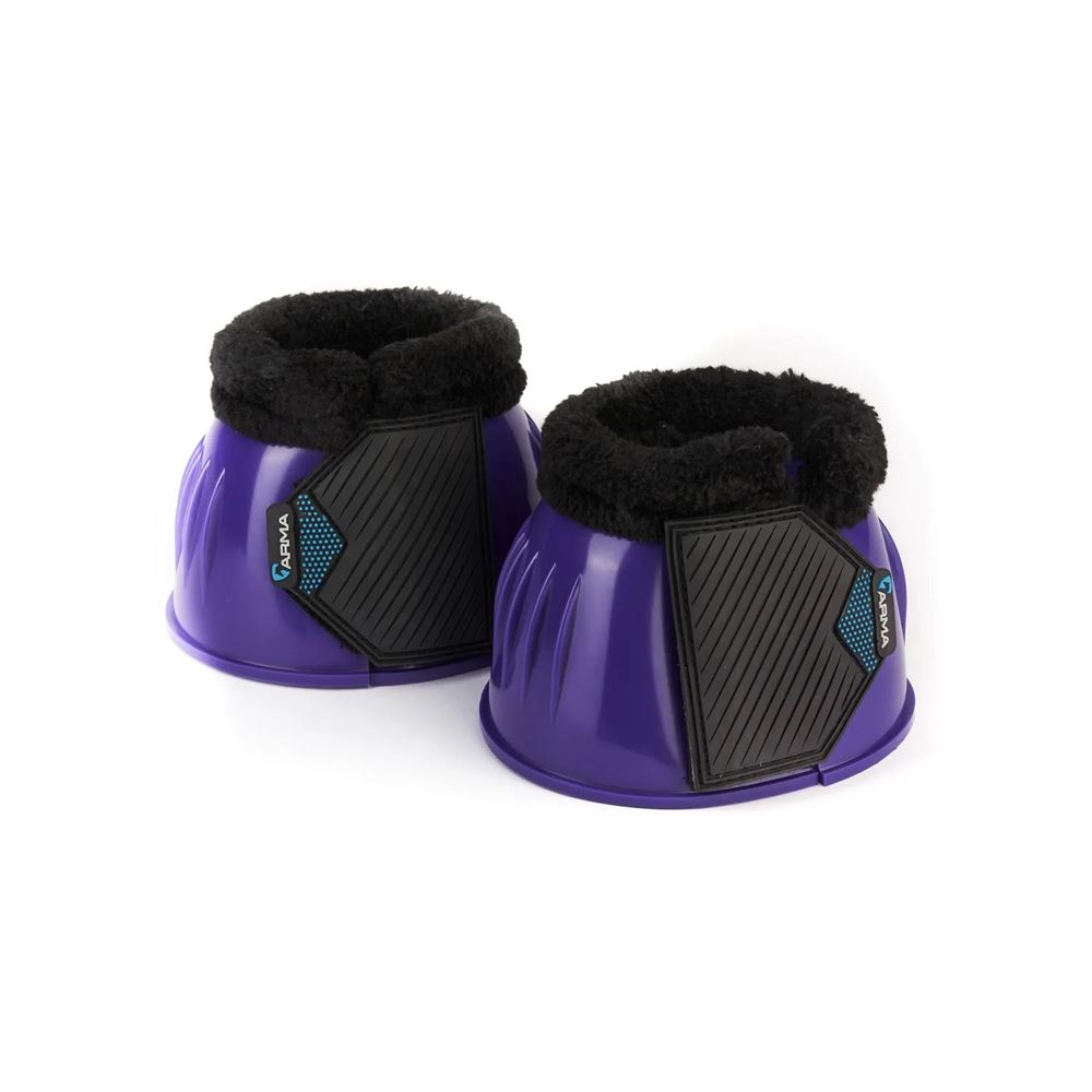 Shires ARMA Comfort Gloss Over Reach Boots (Purple)