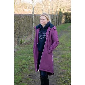 Hy Equestrian Synergy Guard Waterproof Coat (Fig/Navy)