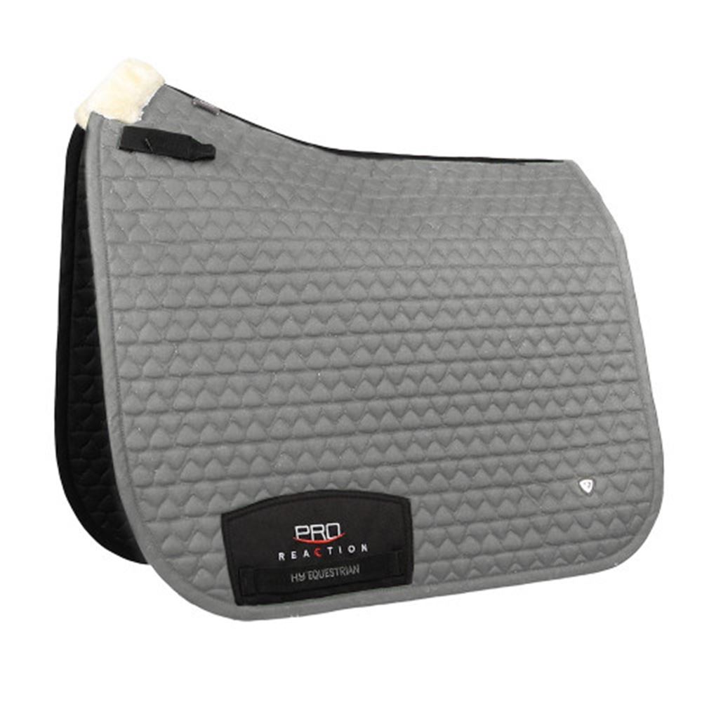 Hy Equestrian Pro Reaction Dressage Saddle Pad (Grey)