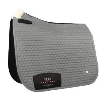 ProReaction Dressage Saddle Pad by Hy Equestrian (Grey)