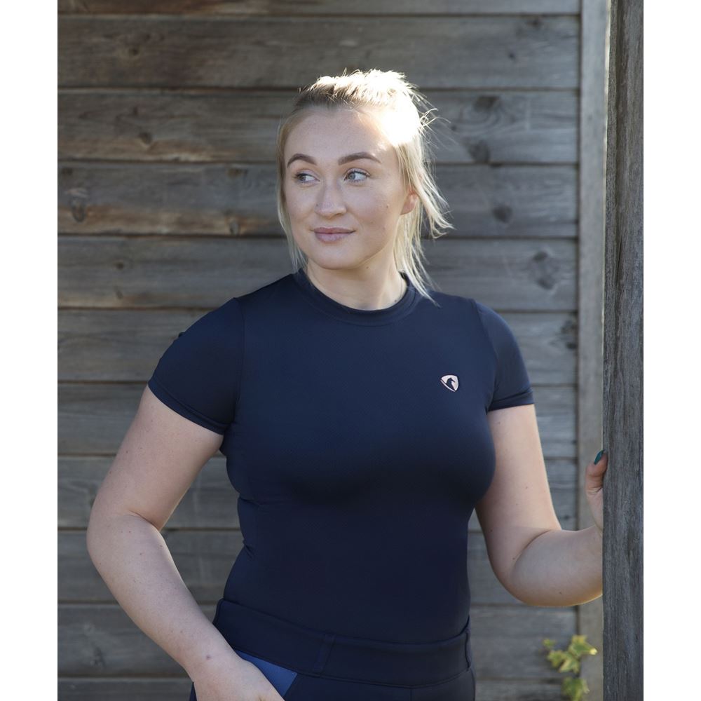Hy Equestrian Elevate T-Shirt (Navy)