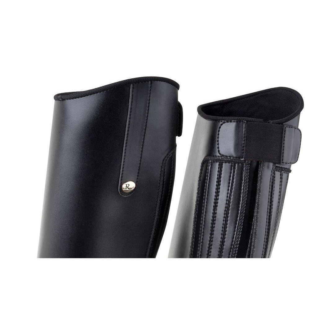 Rhinegold Nebraska Ladies Synthetic Long Riding Boots (Black)