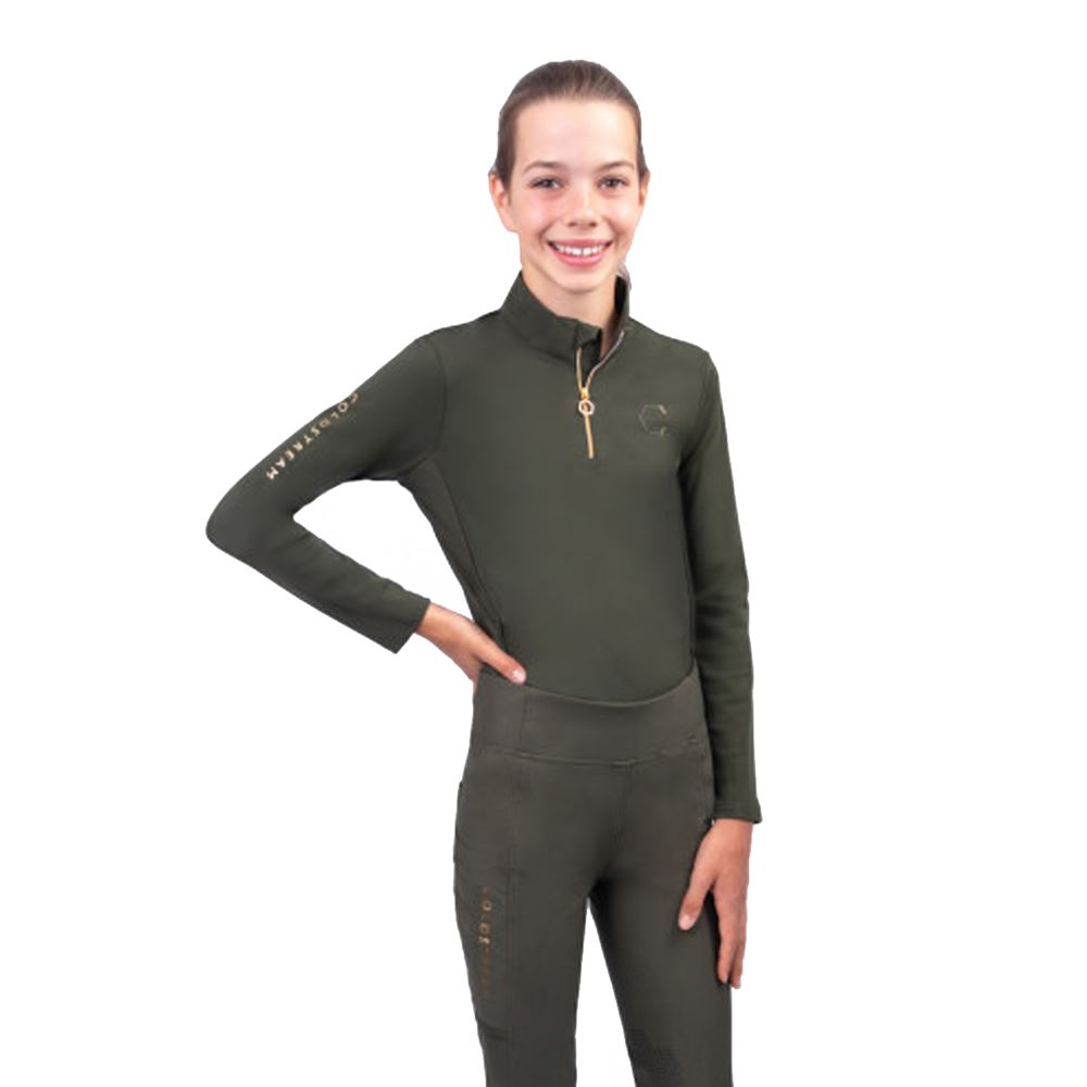Coldstream Next Generation Ednam Base Layer - Child (Fern Green)