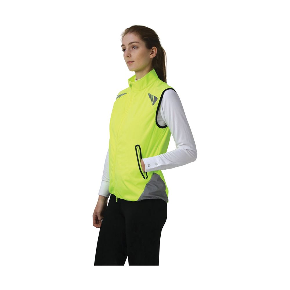 Reflector Gilet by Hy Equestrian Adult - Pass Wide and Slow