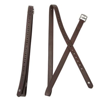 Shires Velociti Lusso Wrapped Stirrup Leathers (Havana)