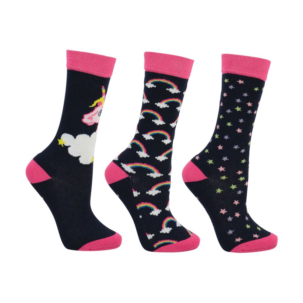 Little Unicorn Socks by Little Rider (Pack of 3)