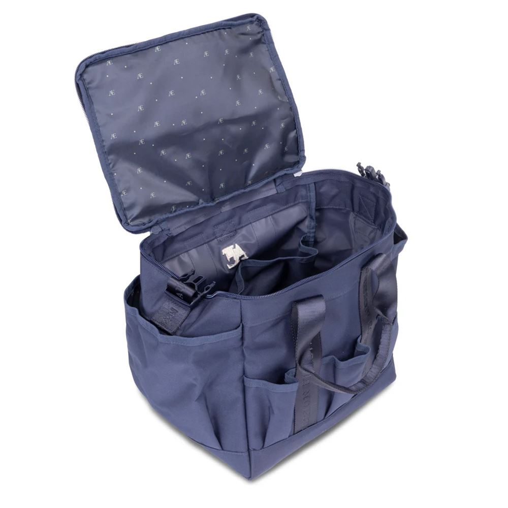 Shires Aubrion Equestrian Large Grooming Kit Bag (Navy)