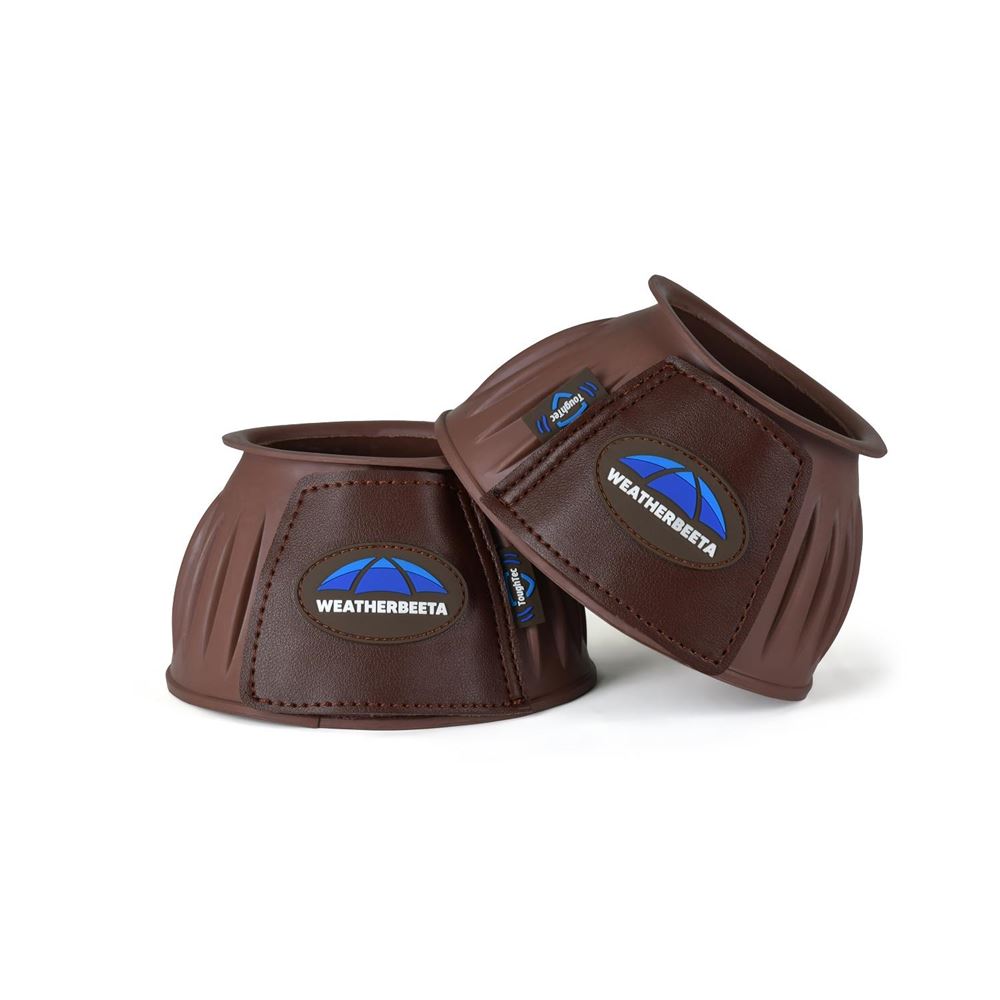 Weatherbeeta Tough-Tec Prime Rubber Bell Boots (Brown)