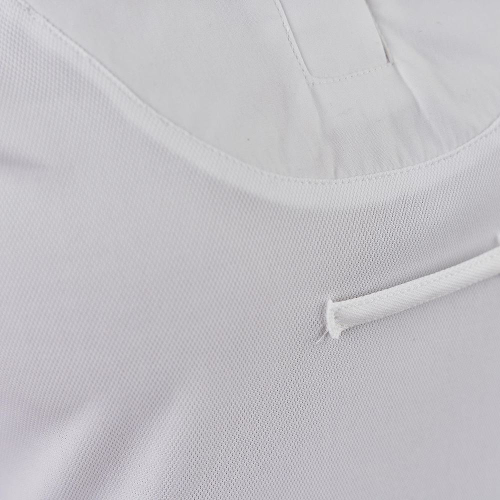 Shires Aubrion Ladies Sleeveless Tie Shirt (White)