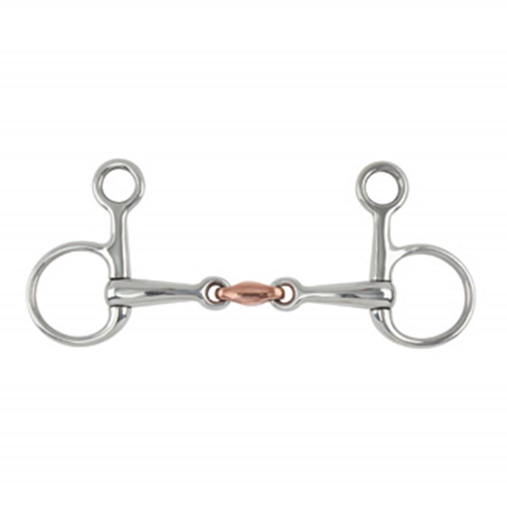 Hanging Cheek Copper Lozenge Snaffle