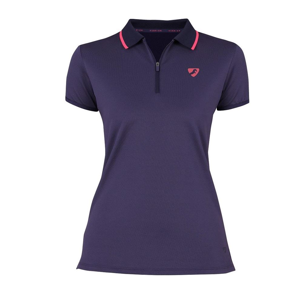 Shires Aubrion Poise Tech Polo (Navy)
