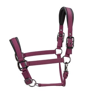 Shires ARMA Pro Padded Headcollar (Black Cherry)