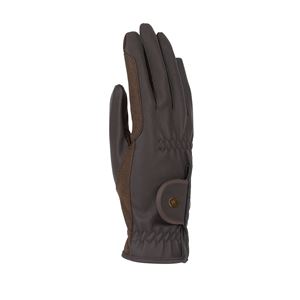 Shires Aubrion Arene FlexFit Adults Riding Gloves (Brown - XL) *Clearance*