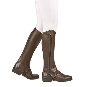 Dublin Adults Evolution Rear Zip Half Chaps