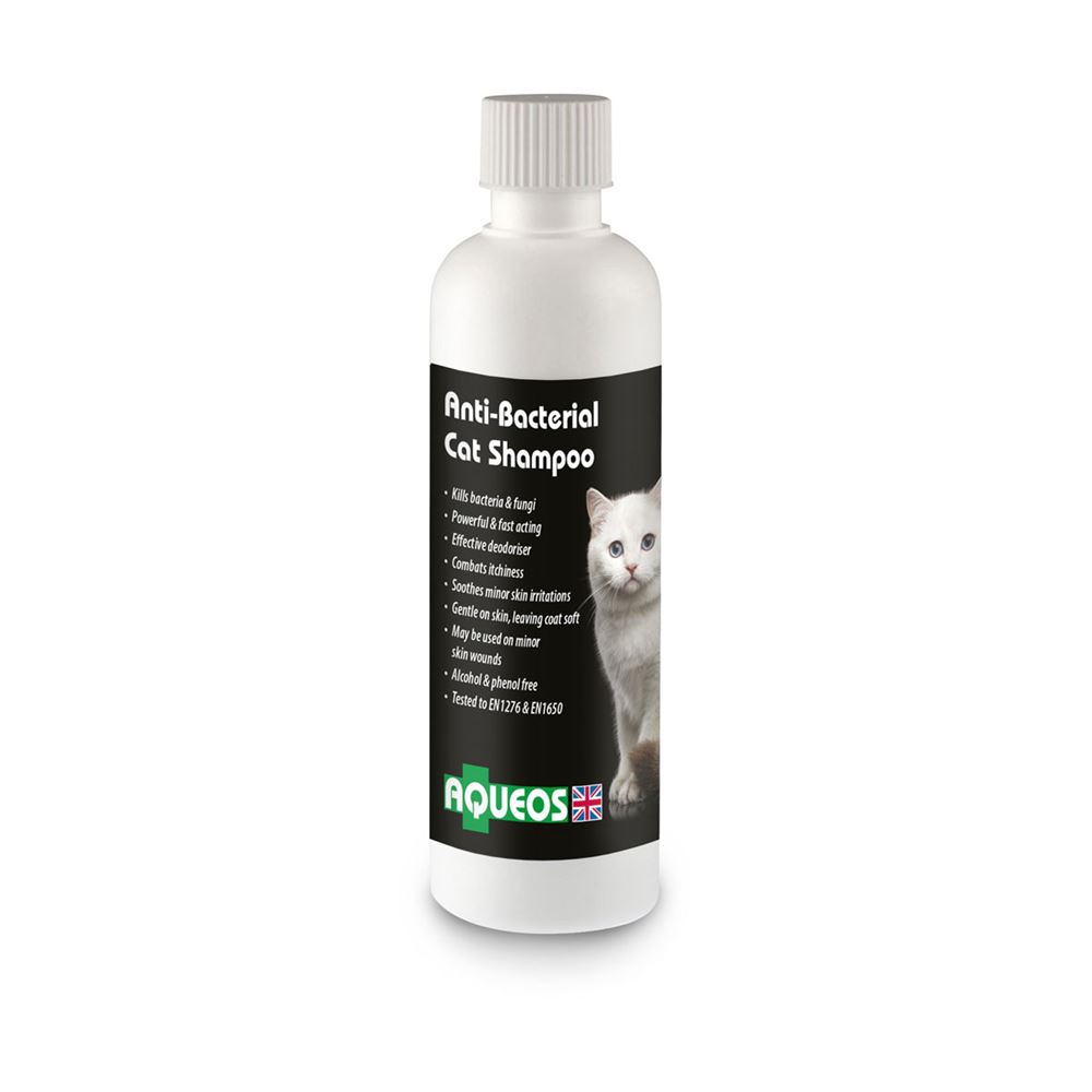 Aqueos Anti-Bacterial Cat Shampoo
