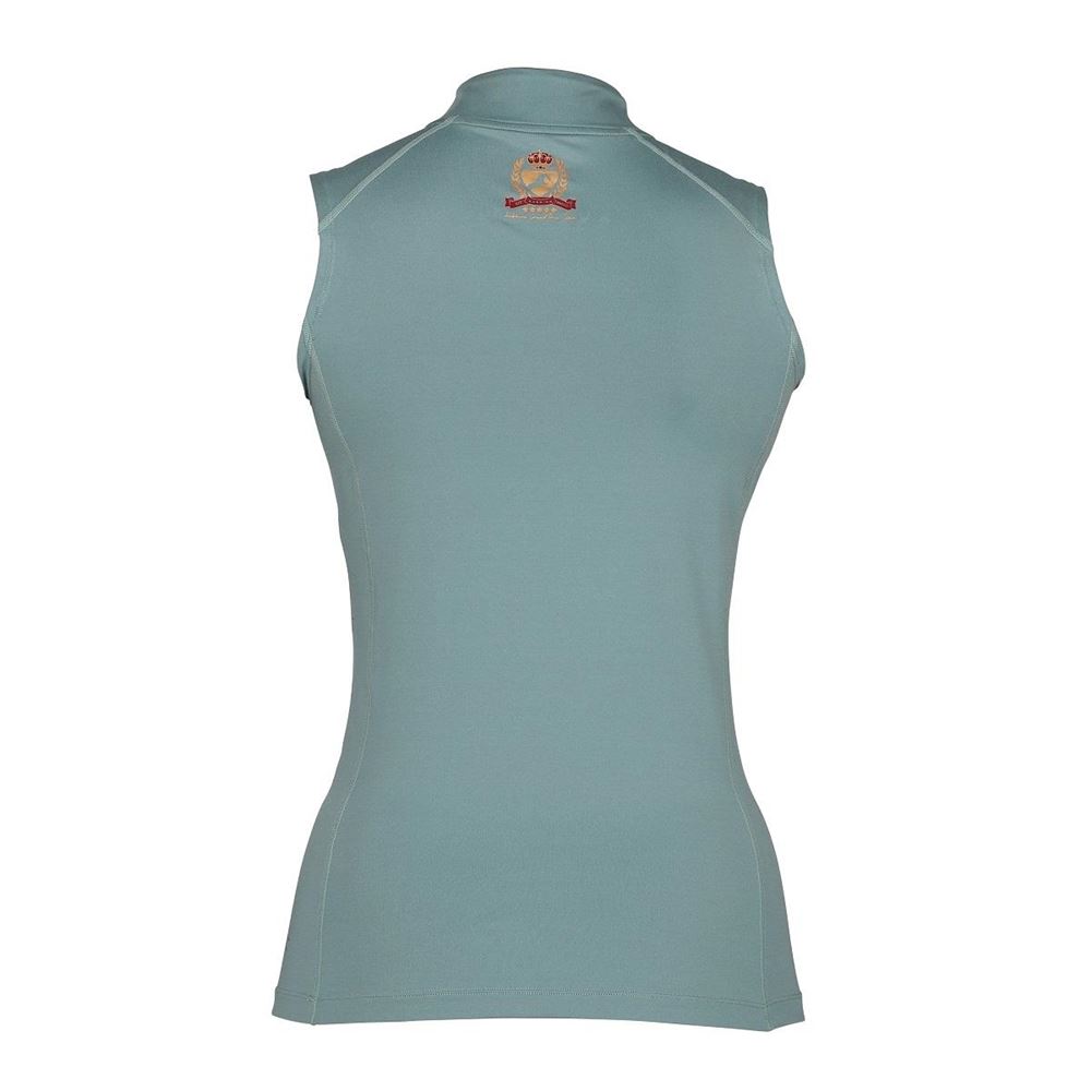 Shires Aubrion Team Sleeveless Base Layer (Sage)