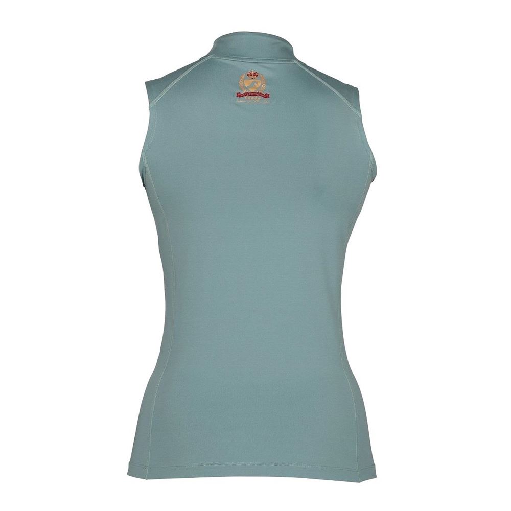 Shires Aubrion Team Sleeveless Base Layer (Sage)