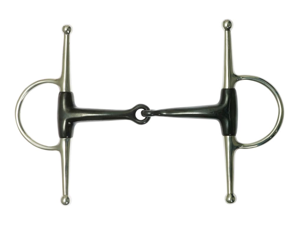 Korsteel Sweet Iron Jointed Full Cheek Snaffle Bit