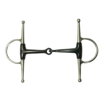 Korsteel Sweet Iron Jointed Full Cheek Snaffle Bit