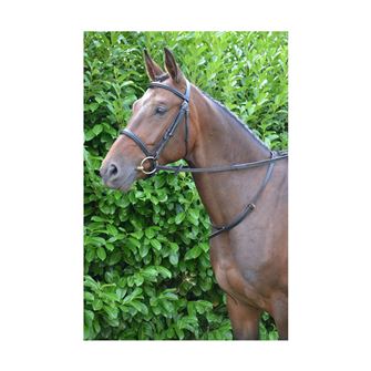 Hy Equestrian Leather Neck Strap - 40" 