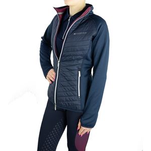 **pics** Hy Equestrian Synergy Elevate Sync Lightweight Jacket (Navy/Fig)