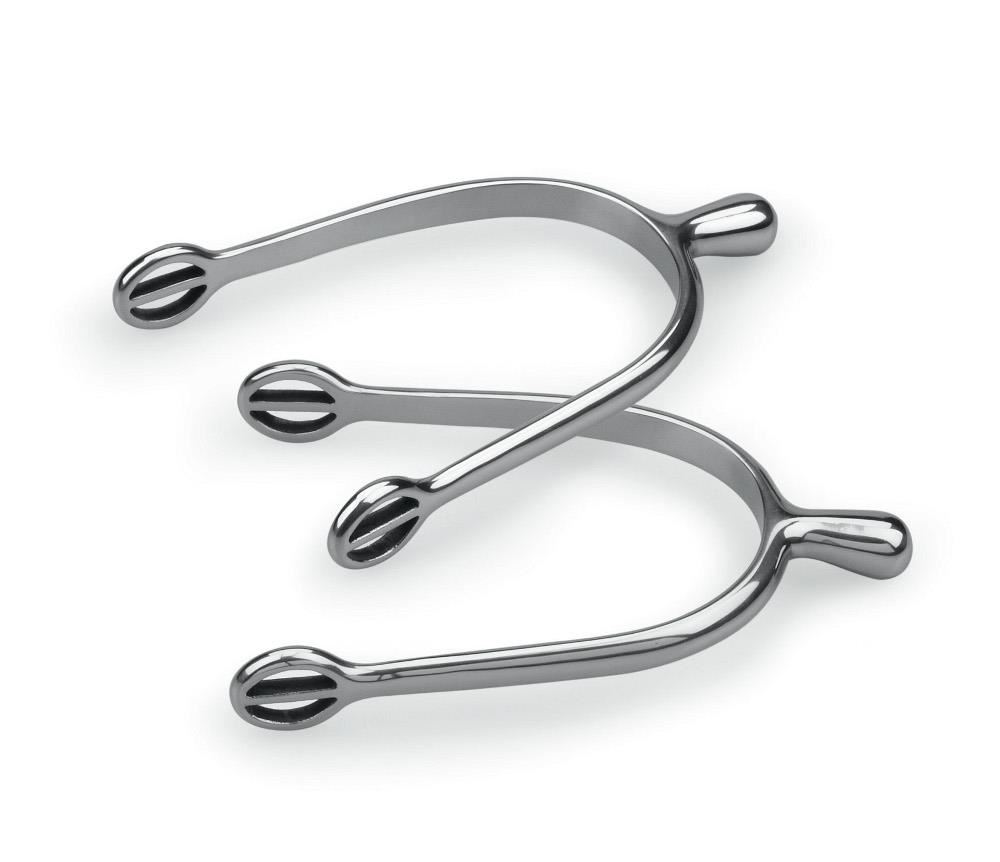 Shires Stainless Steel Ball End Spurs
