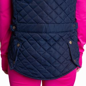 Gallop Women's Navy Gilet