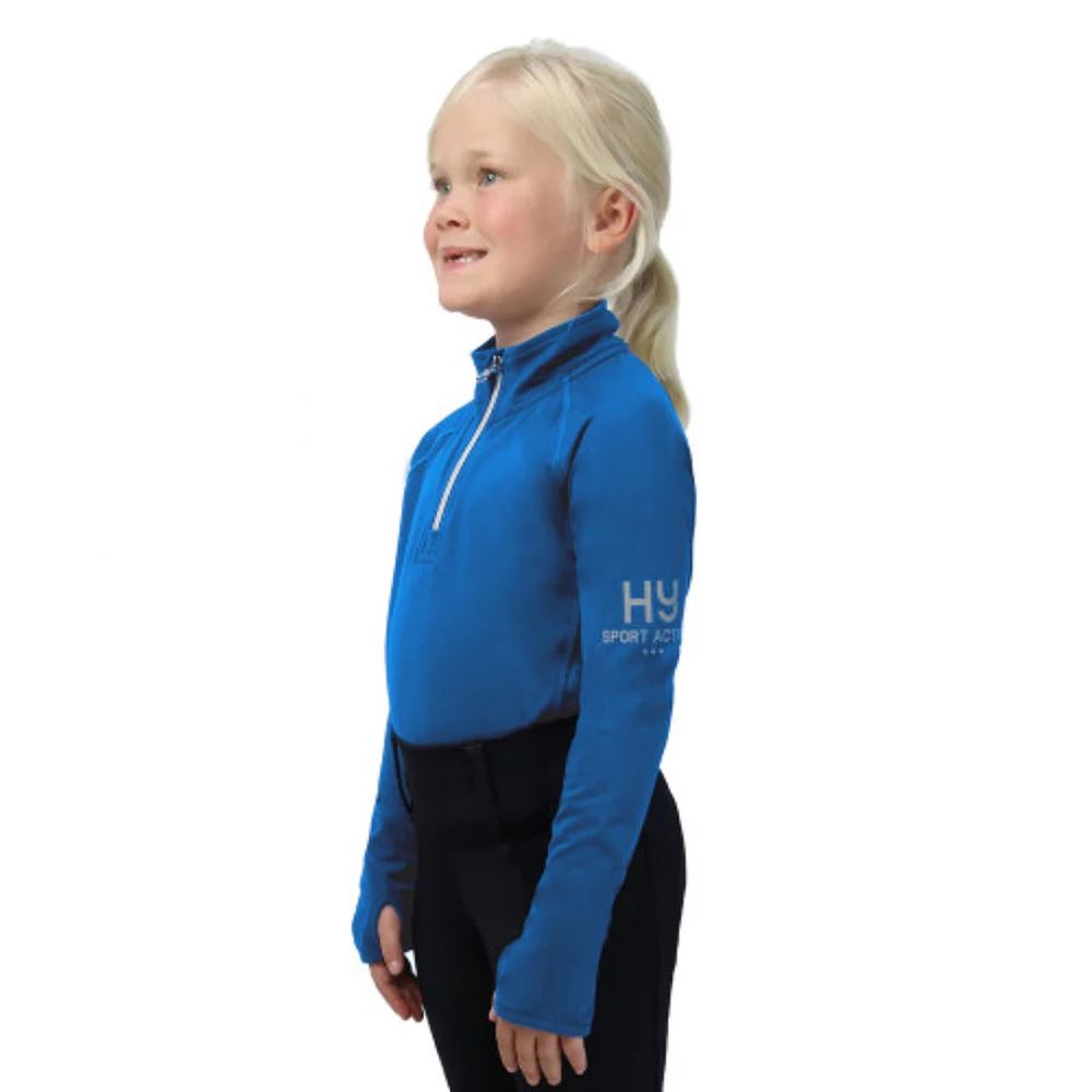 Hy Sport Active Young Rider Base Layer (Jewel Blue)