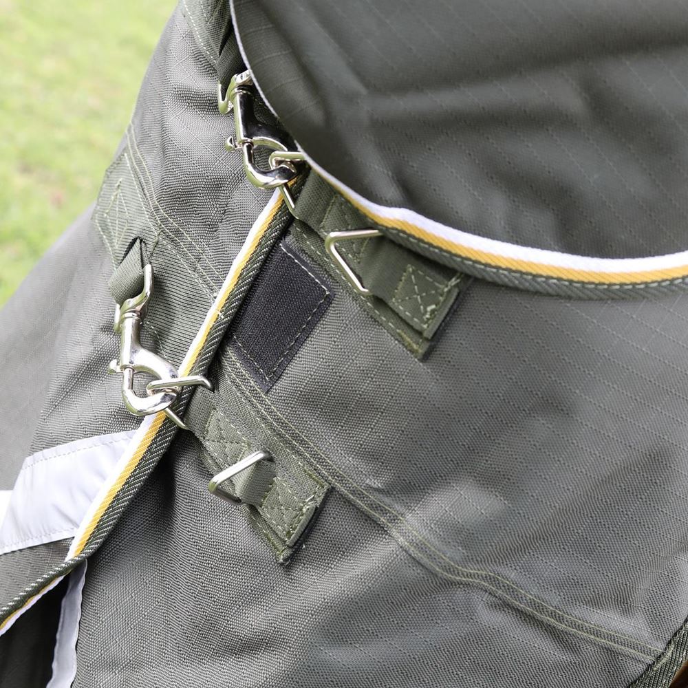 Shires Highlander Plus 50 Combo Turnout Rug (Green)