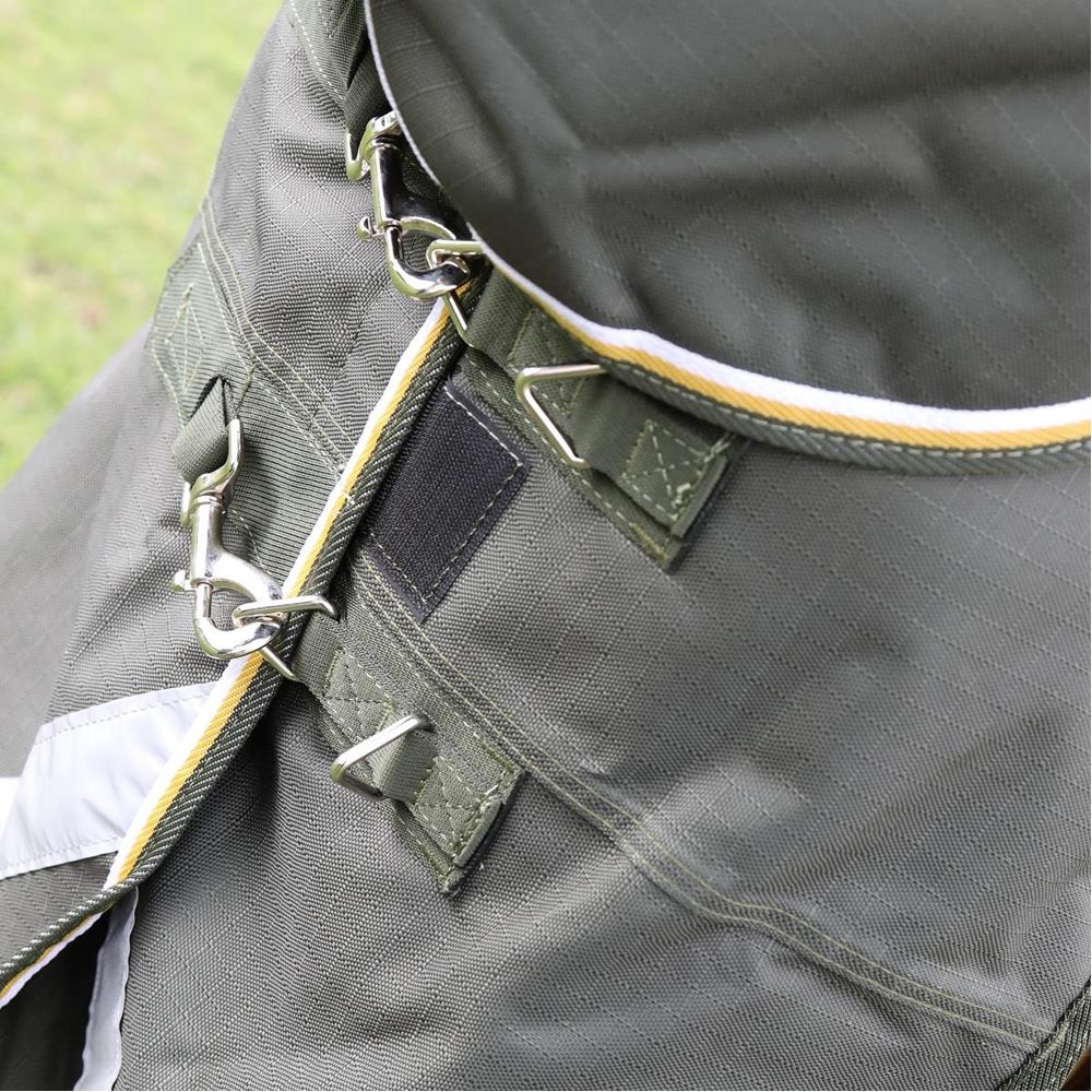 Shires Highlander Plus 50 Combo Turnout Rug (Green)