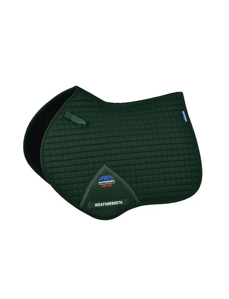 Weatherbeeta Prime Air-Tec Jump Shaped Saddle Pad (Forest Green)