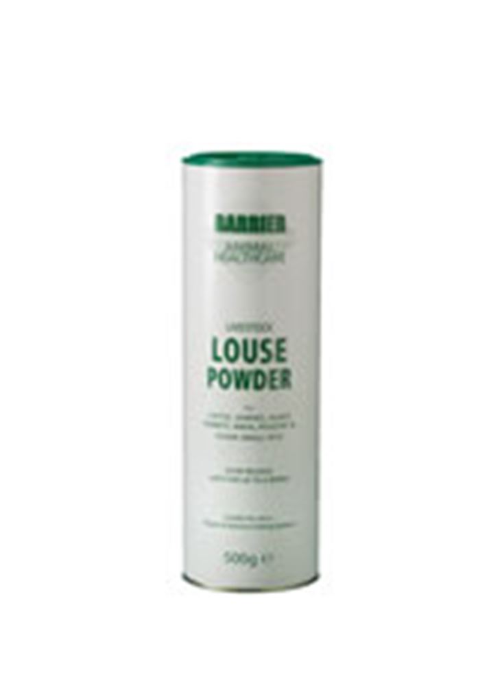 Barrier Livestock Louse Powder 500g Shaker