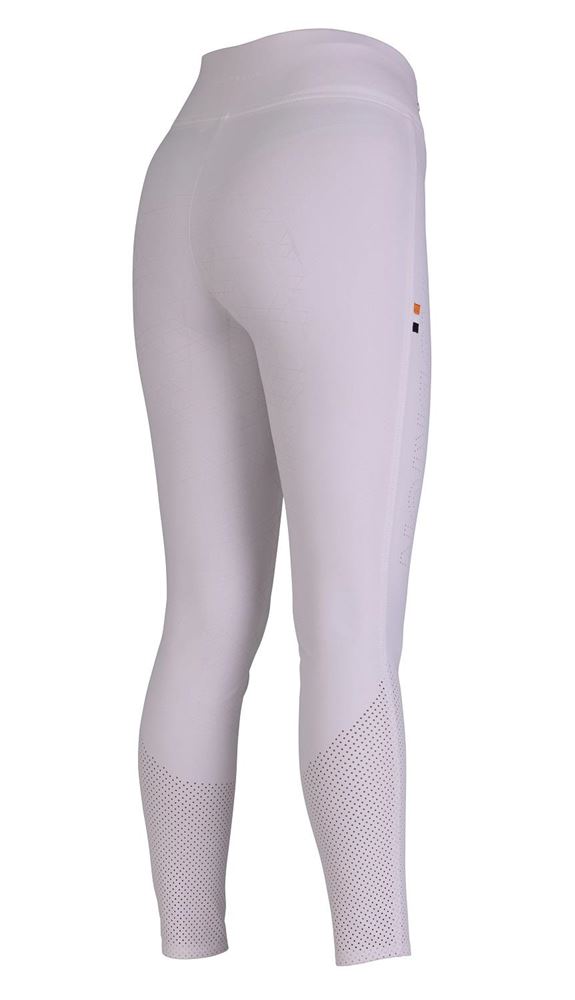 Shires Aubrion Optima Ladies Air Riding Tights (White)