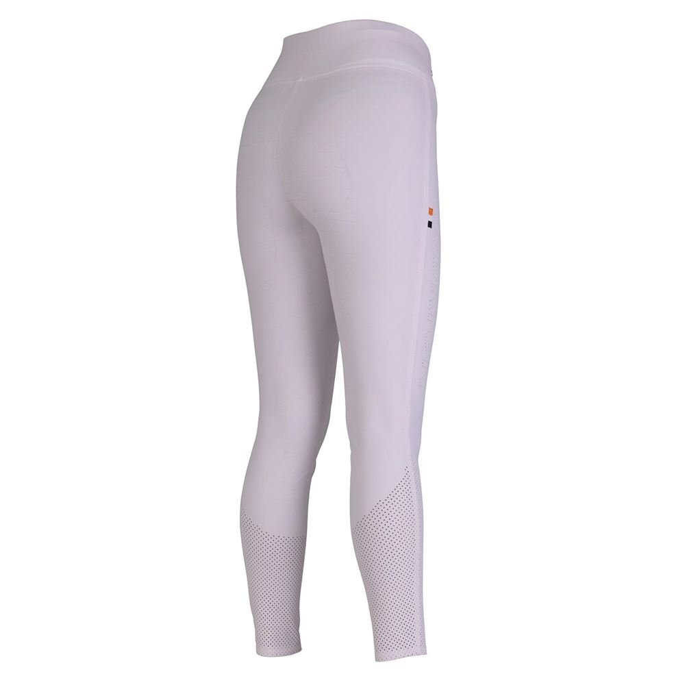 Shires Aubrion Optima Ladies Air Riding Tights (White)